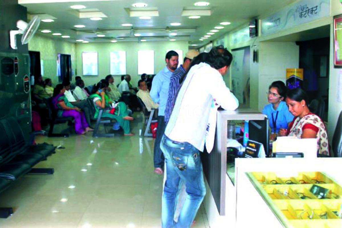 Reception at I Sight Laser Center Thane West Thane