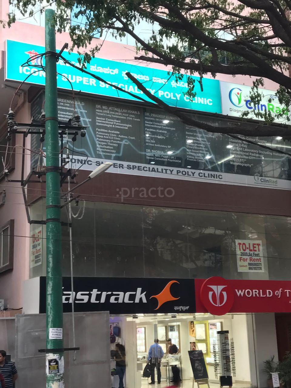 Iconic Superspeciality Polyclinic RT Nagar Bangalore