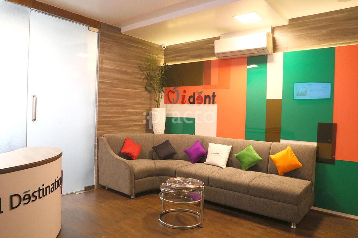 Waiting Area at iDent Dental Clinic Nanpura Surat