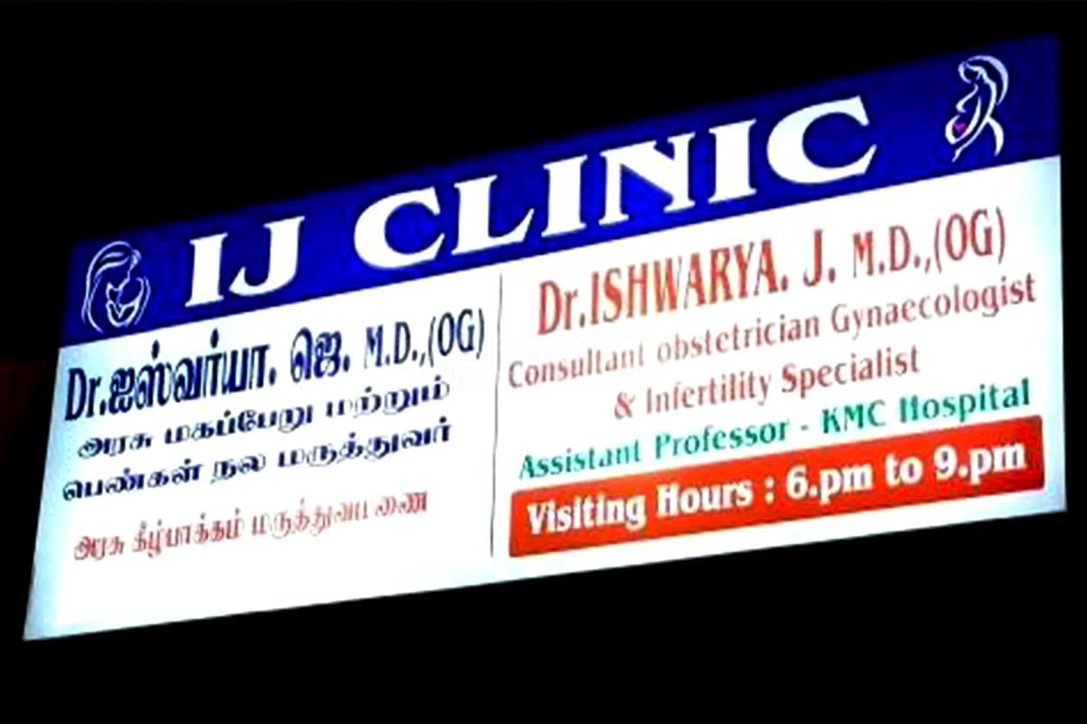 Entrance at IJ Womens Wellness Clinic Jawahar Nagar Chennai