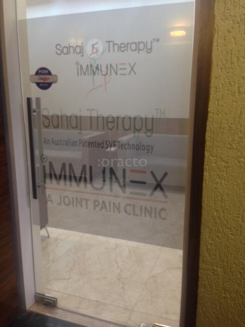 Entrance at Immunex - A Joint Pain Clinic Andheri West Mumbai