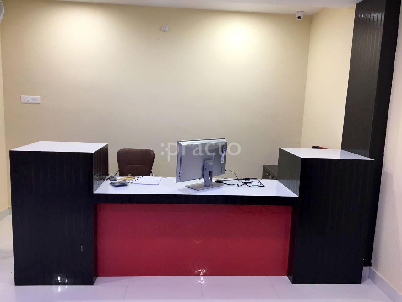 Reception at Indo-UK Speciality Clinics Manikonda Hyderabad