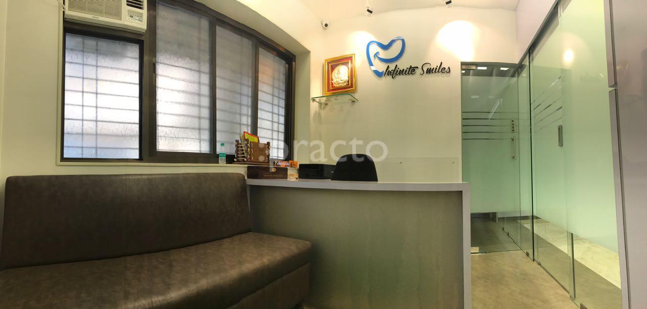 Waiting Area at Infinite Smiles Multispeciality Dental Clinic Wadala Mumbai