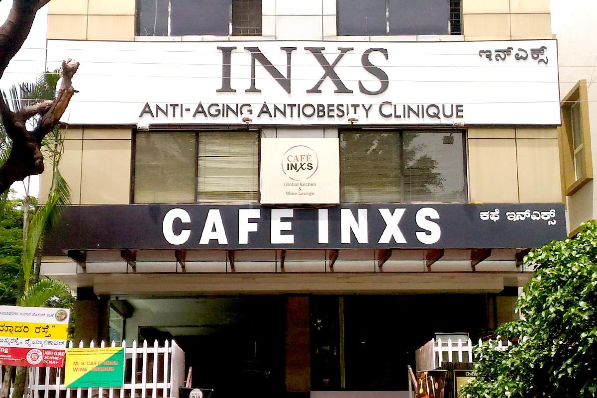 Entrance at INXS Anti-Aging & Obesity Clinique Malleswaram Bangalore