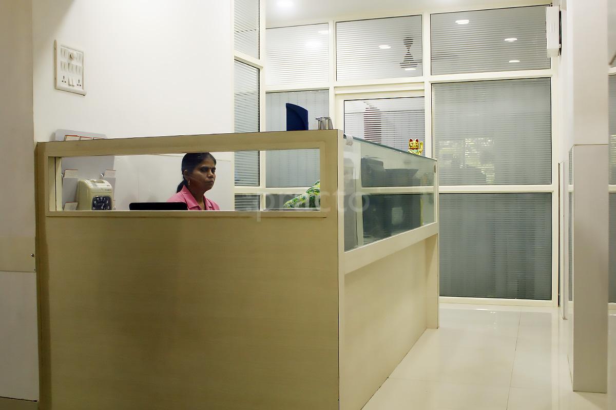 Reception at Irla Nursing Home & Polyclinic Vileparle West Mumbai