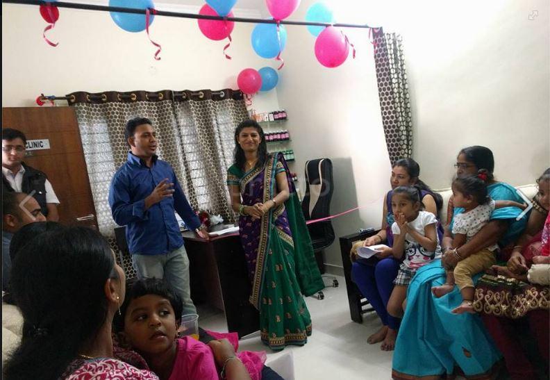 Reception at Jain Homoeoclinic Kondapur Hyderabad