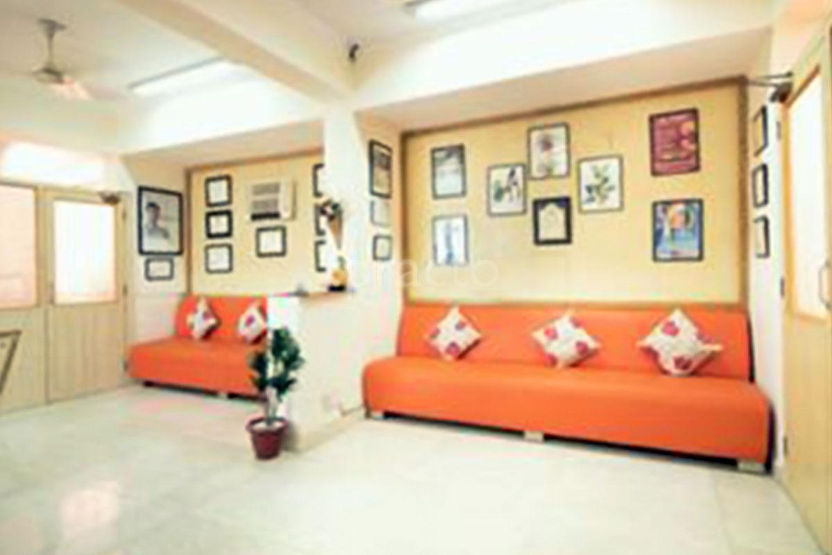 Waiting Area at Dr. Jaiswal's Dental Care Center Pitampura Delhi