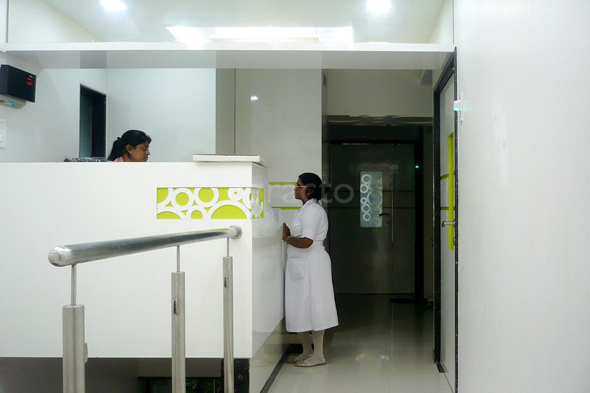 Reception at Janhvi Nursing Home Pvt Ltd. Malad West Mumbai