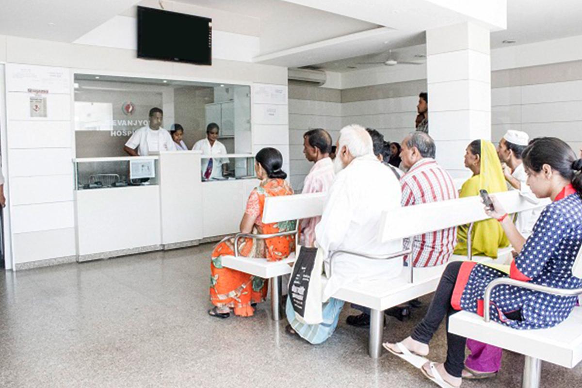 Waiting Area at Jeevan Jyoti Hospital Bareilly City Bareilly