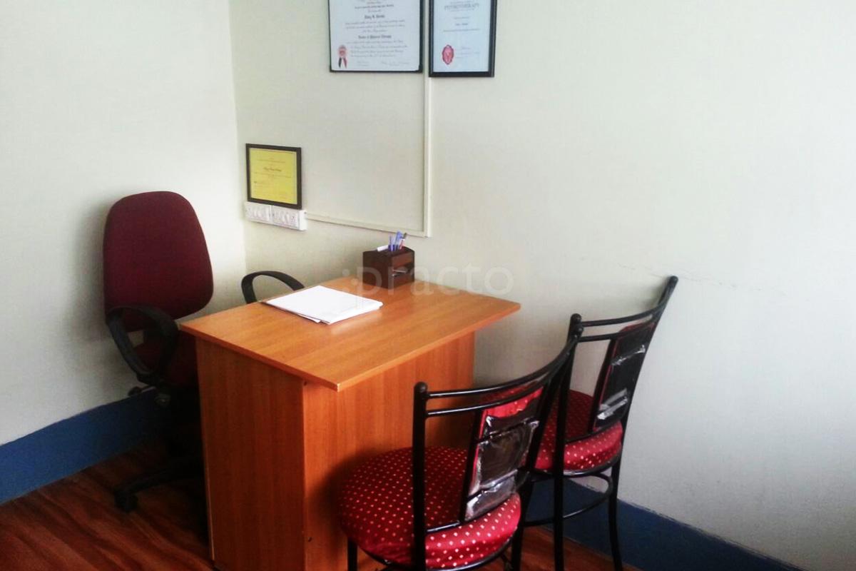 Reception at Jiyo Strong Physiotherapy and Vertigo Centre Kondapur Hyderabad