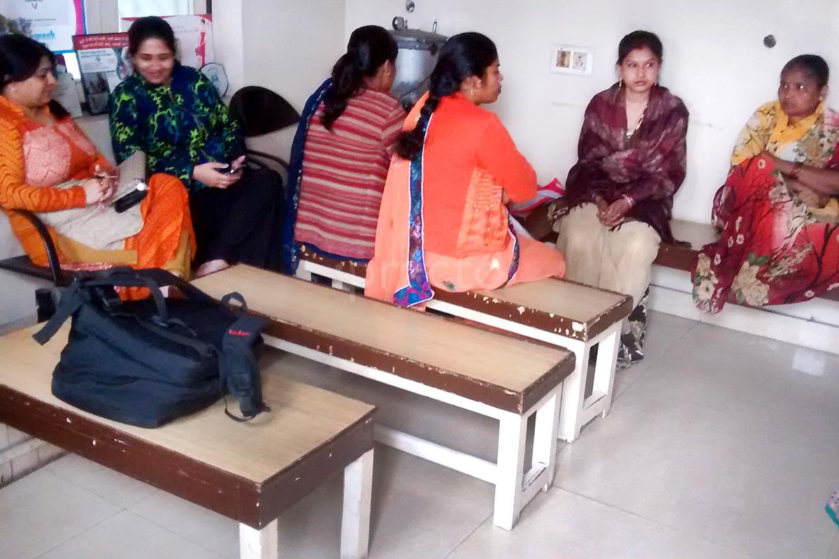 Waiting Area at Juneja Clinic Kaushalpuri Kanpur