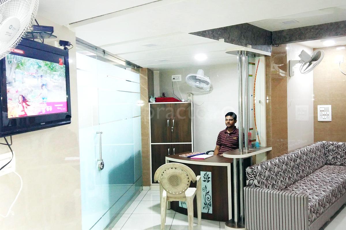 Reception at Jyoti Eye Hospital Ghatlodia Ahmedabad