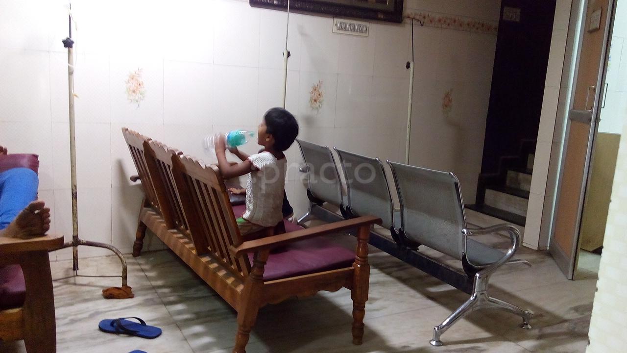 Waiting Area at K.K Hospital Tondiarpet Chennai