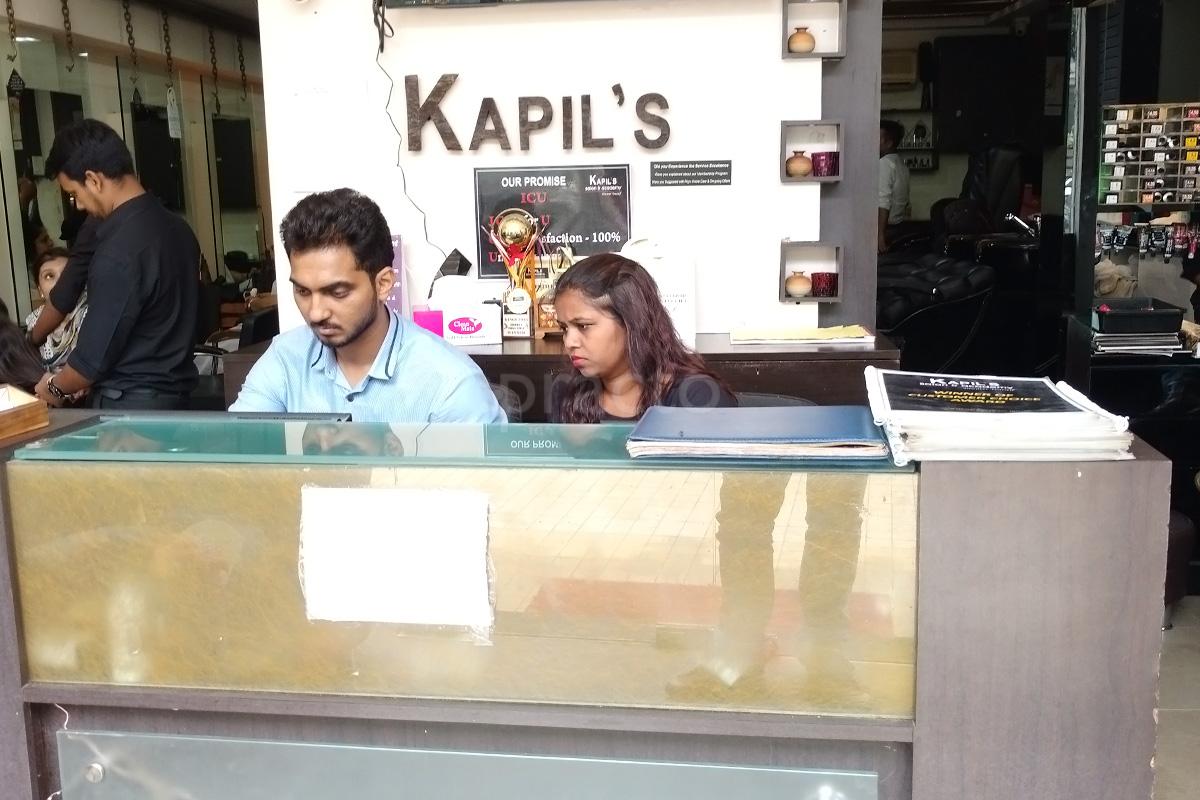 Reception at Kapil's Salon And Academy Goregaon West Mumbai