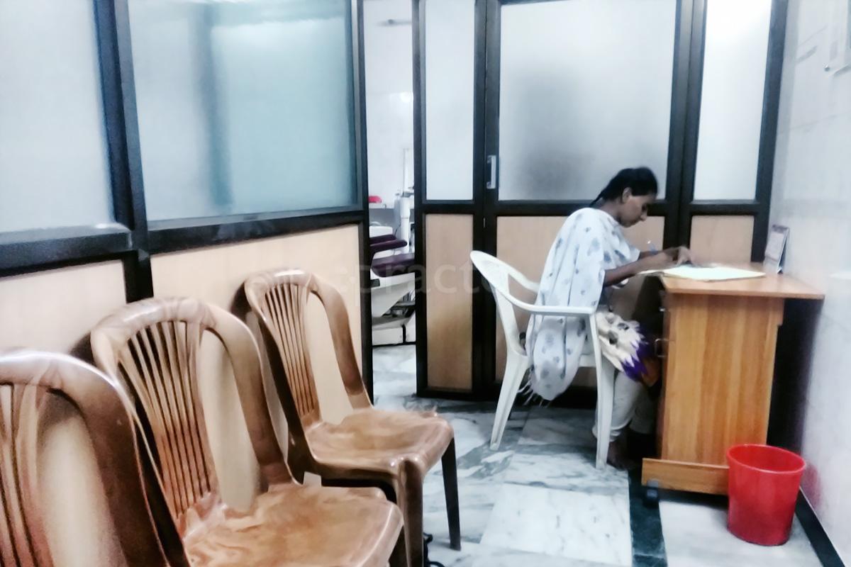 Reception at Karthikeya Dental Clinic Suryaraopet Vijayawada