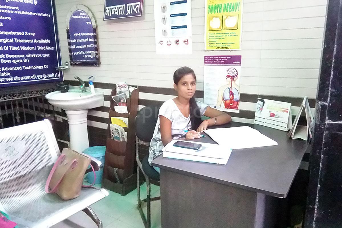 Reception at Khurana Dental ENT Cliniq Sector-7 Faridabad