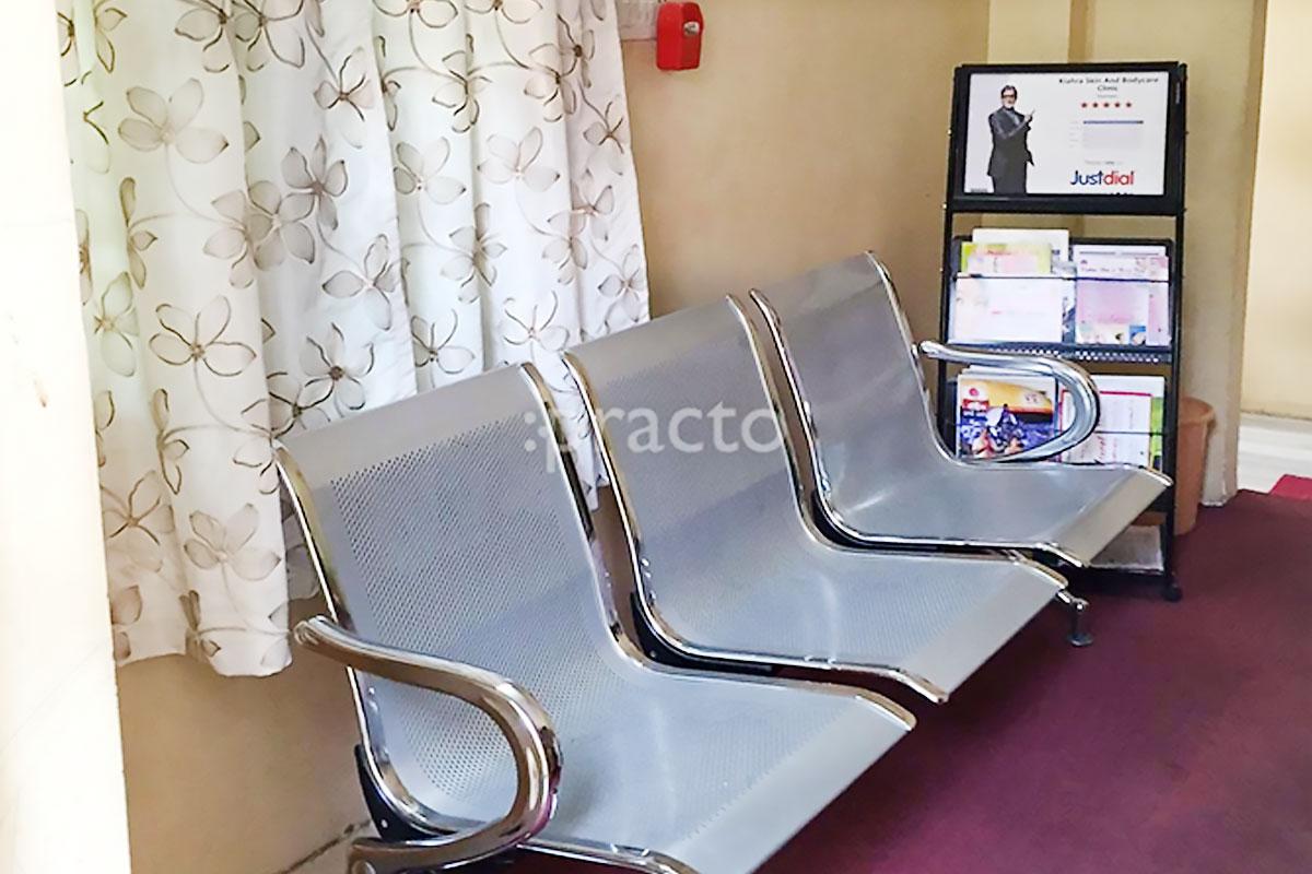 Waiting Area at Kiahra Skin Care Clinic Begumpet Hyderabad
