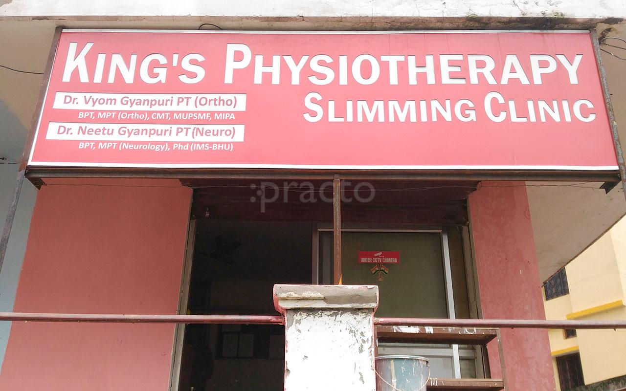 Entrance at King's Physiotherapy Slimming Clinic Assi Varanasi