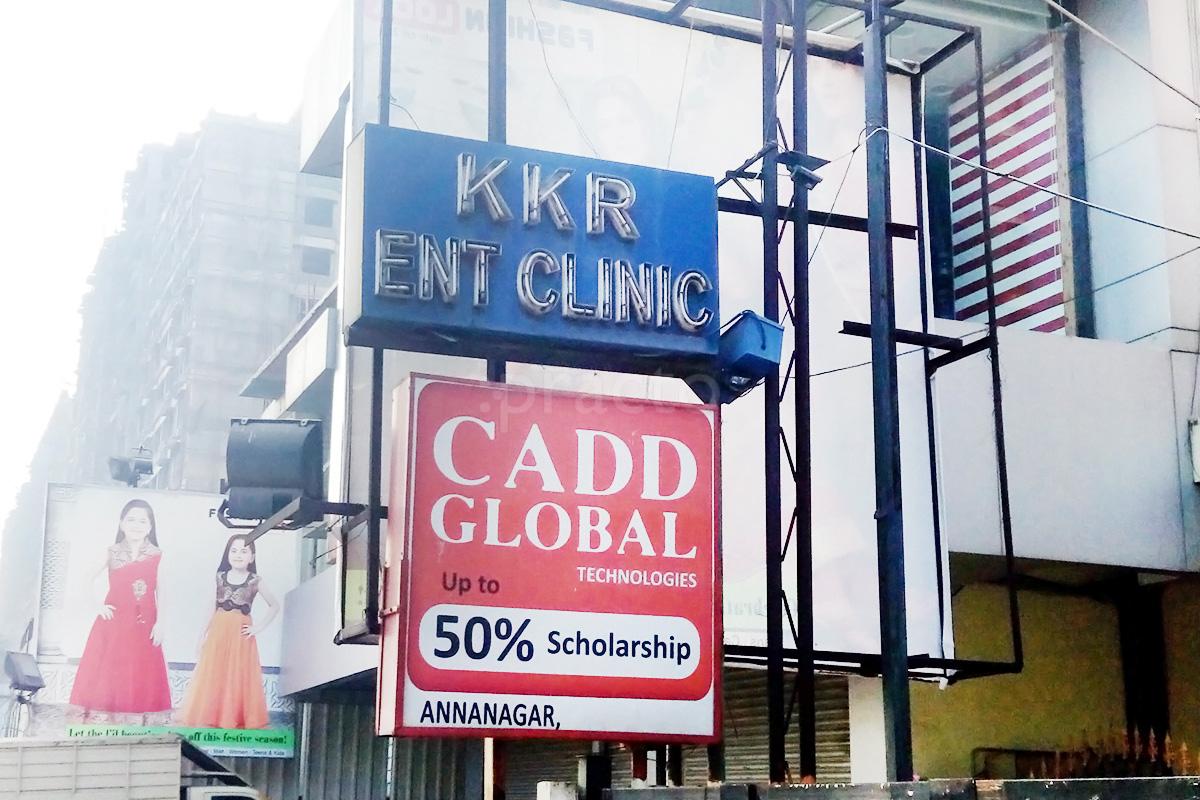 Entrance at KKR ENT Clinic Mogappair West Chennai