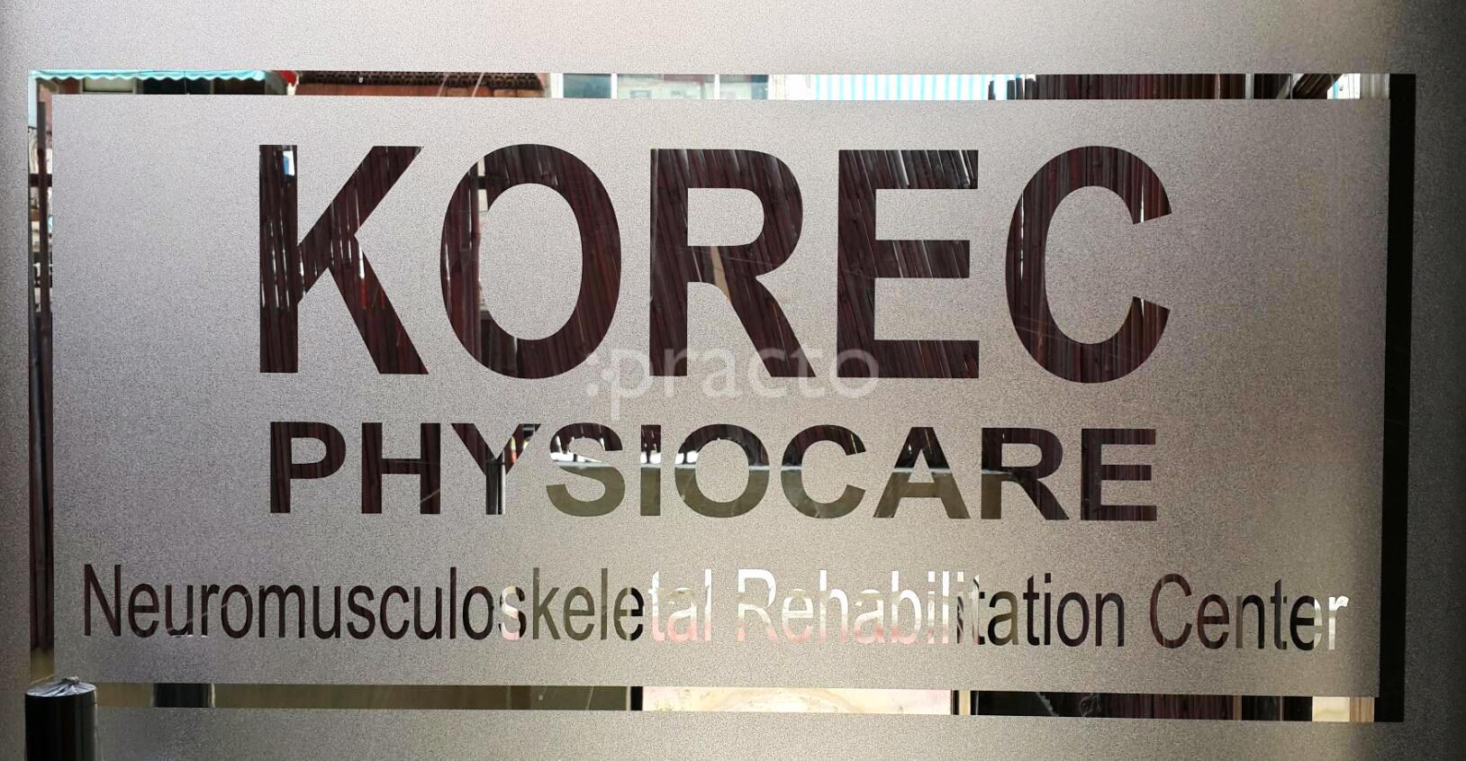 Entrance at Korec Physiocare Neuromusculoskeletal Rehabilitation Center DLF Phase I Gurgaon
