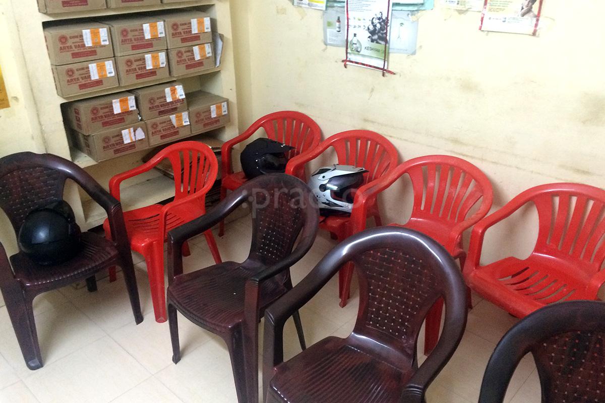 Waiting Area at Kottakal Aarya Vidya Sala Chromepet Chennai