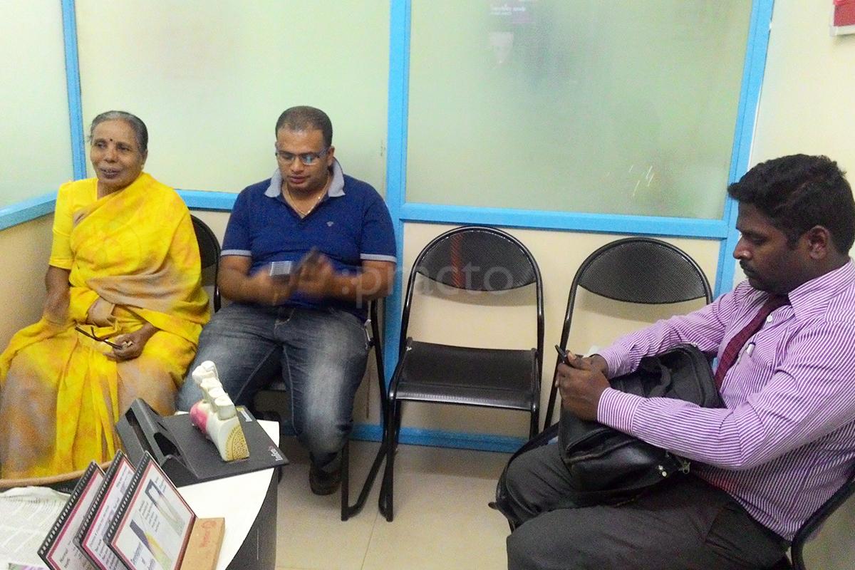 Waiting Area at KP Dental Care Saraswathipuram Mysore