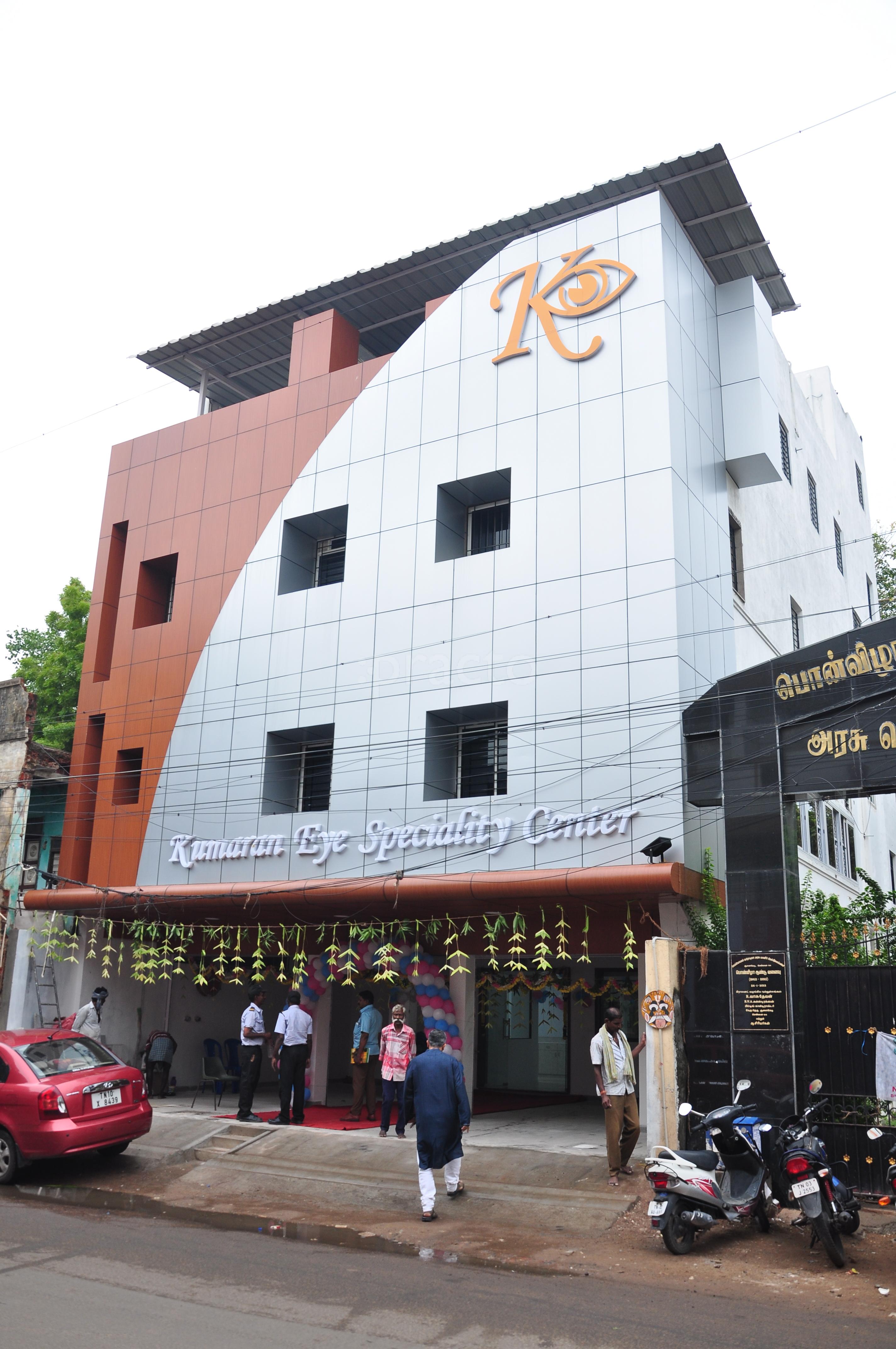 Entrance at Kumaran Eye Speciality Center Choolaimedu Chennai