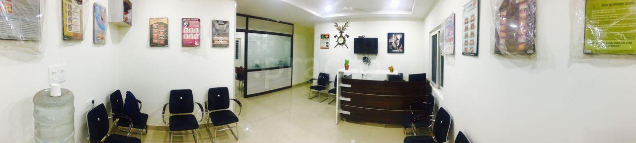 Reception at Lakshmi Dental Clinic Manikonda Hyderabad