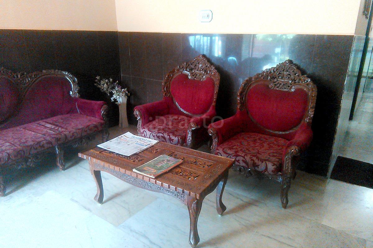 Waiting Area at Lakshmi Nursing Home Moghalrajpuram Vijayawada