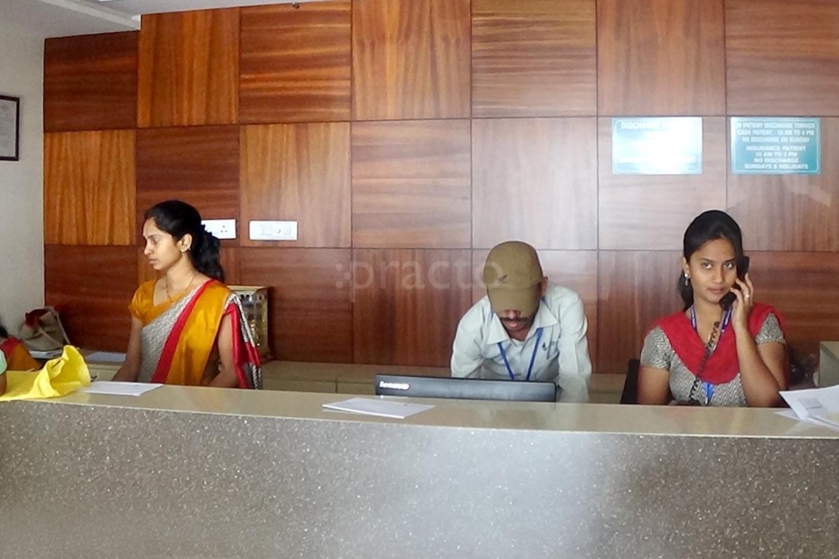 Reception at Landmark Hospitals Kukatpally Hyderabad