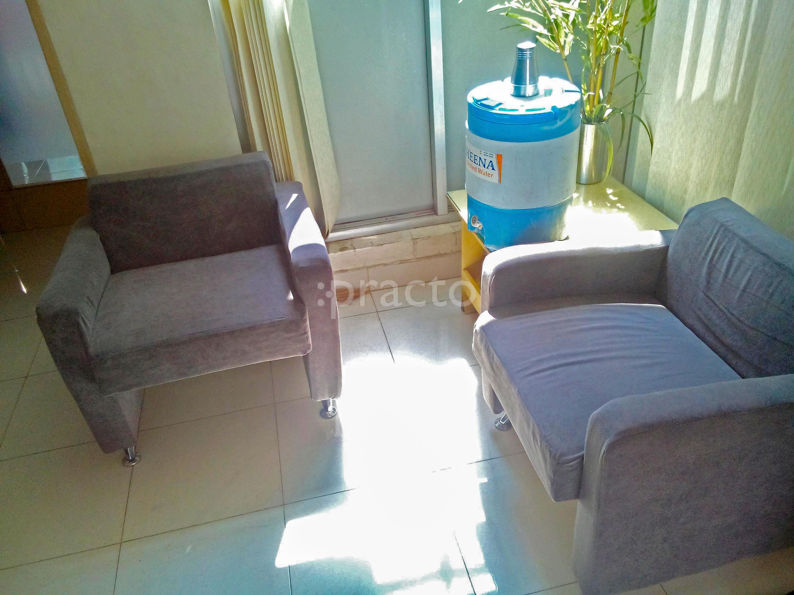 Waiting Area at Laxmidhar Dental Clinic Jagnath Plot Rajkot