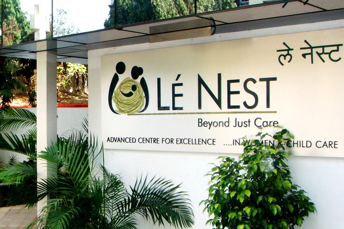 Entrance at Le Nest Hospital Malad West Mumbai