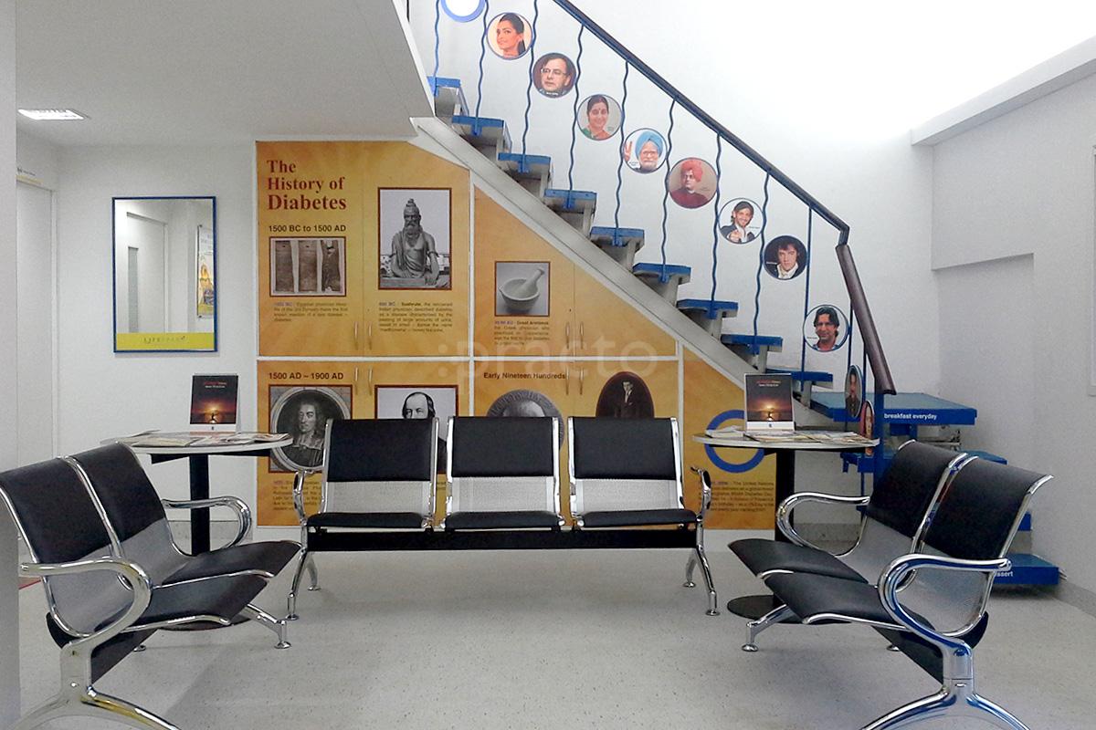 Waiting Area at Lifespan Diabetes Clinics Vashi Navi Mumbai
