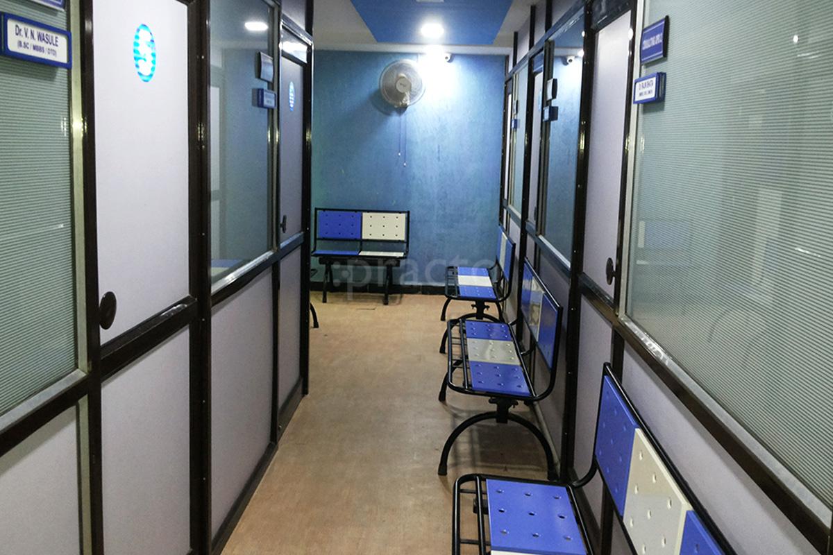Waiting Area at Lions Hospital Kopar Khairne Navi Mumbai