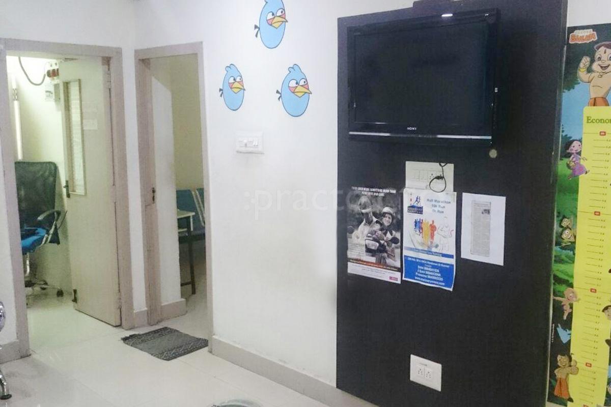 Entrance at Little Blossoms Childrens Clinic Kilpauk Chennai