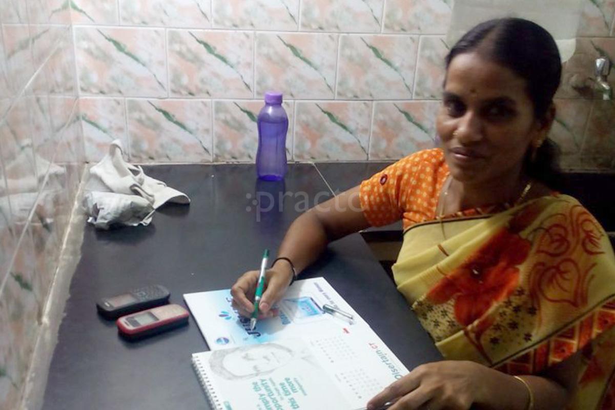 Reception at Liya Clinic Saidapet Chennai