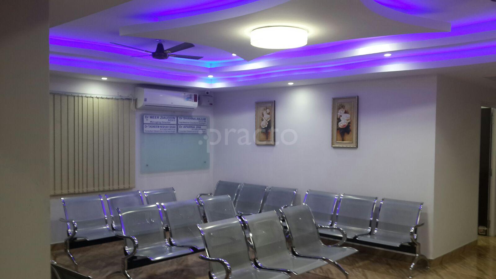 Waiting Area at M. S. Clinic, Diagnostic and Scan Centre Whitefield Bangalore