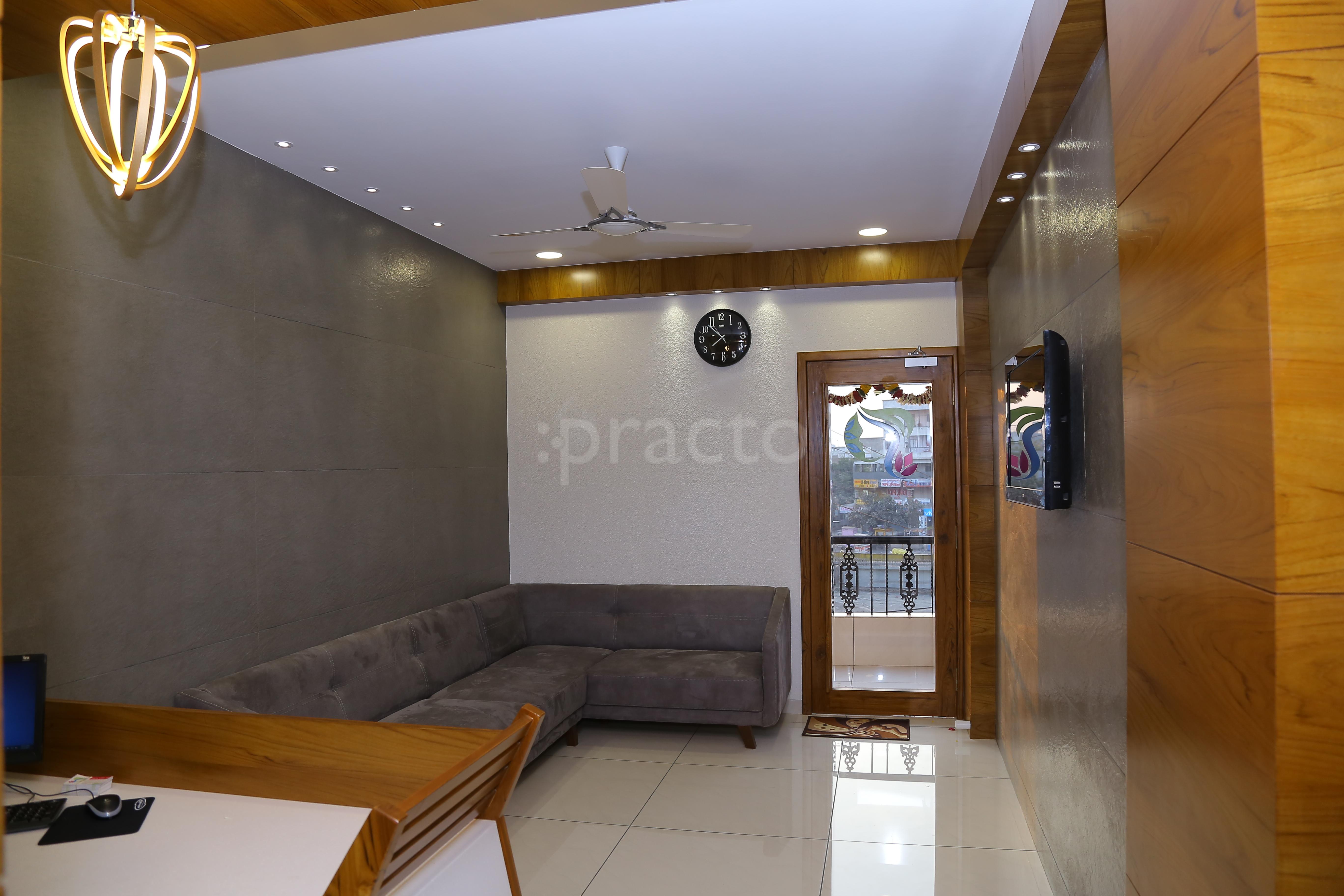 Waiting Area at Madhuram Skin Care Clinic Amroli Surat
