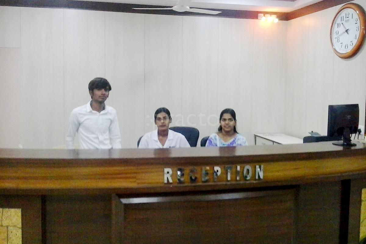 Reception at Magnas V  ENT Hospital Dilsukhnagar Hyderabad