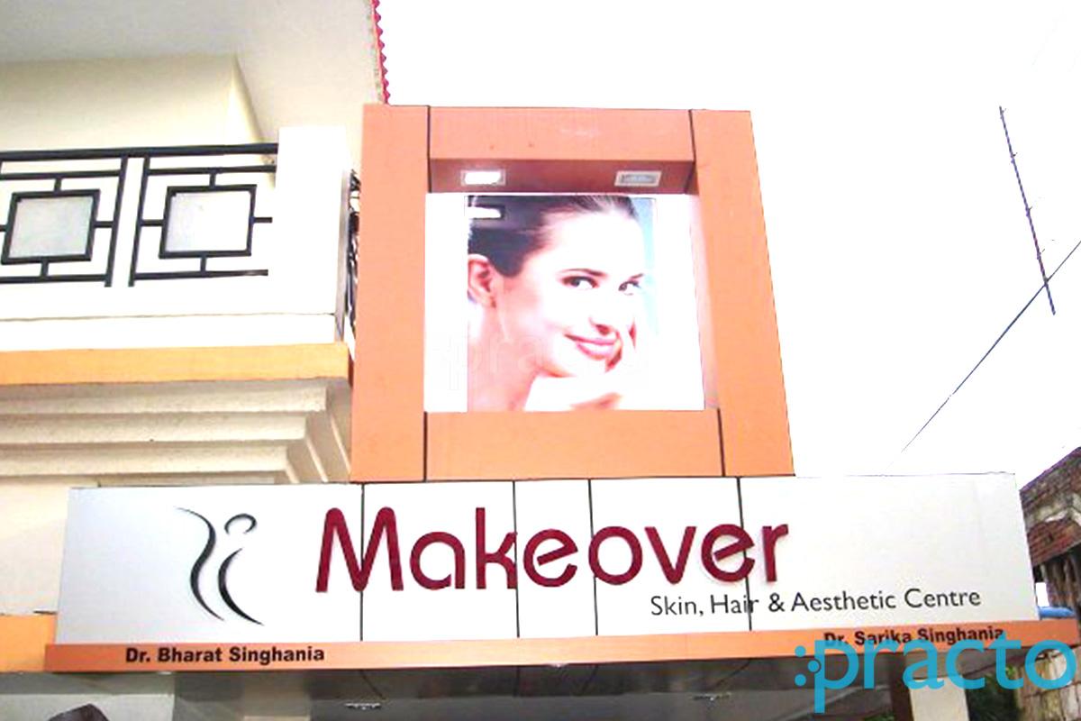 Entrance at Makeover Skin Hair and Aesthetic Center Pandri Raipur