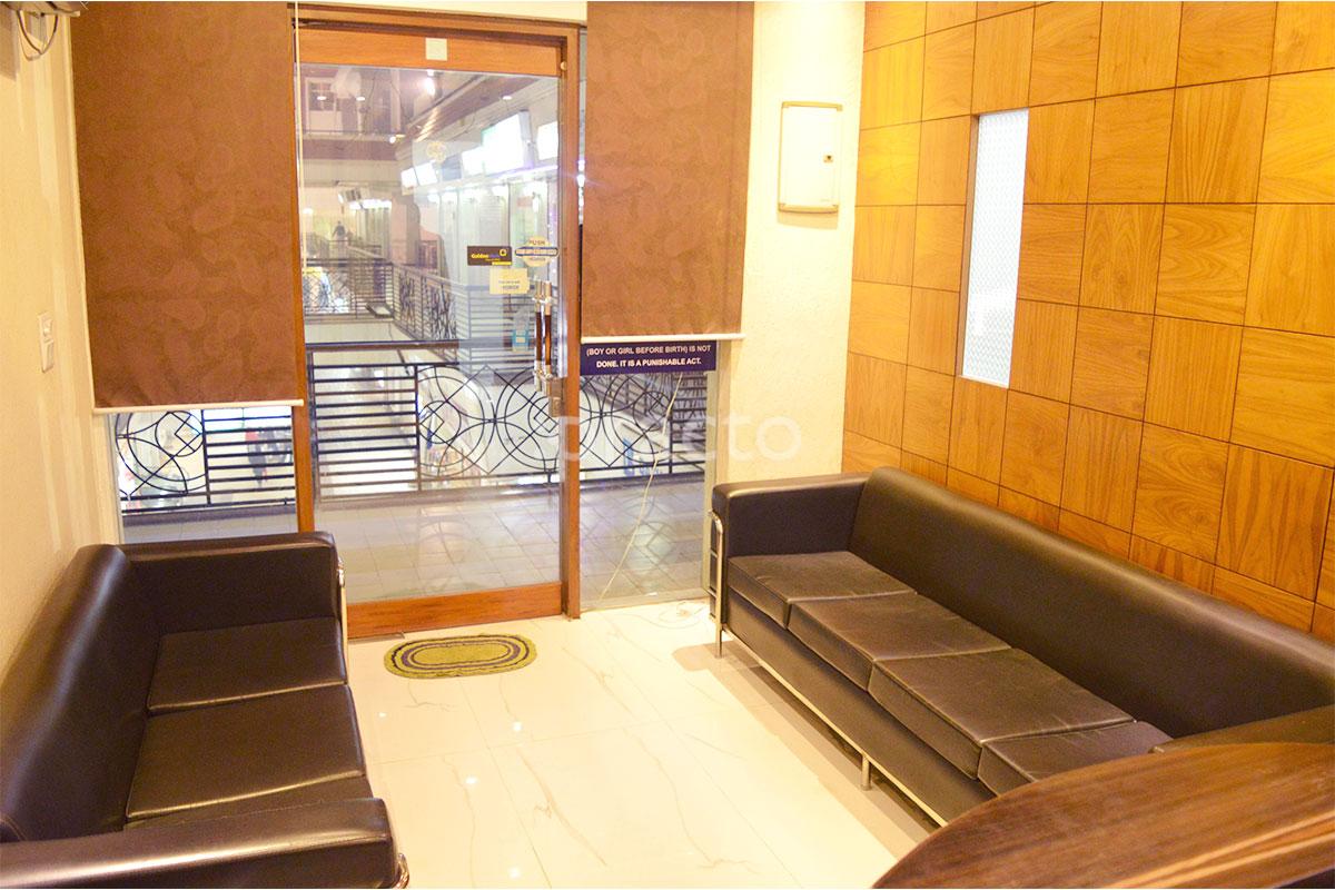 Waiting Area at Malhotra Diagnostics Ultrasound OPG X-Ray ECG ECHO Gurgaon Sector 49 Gurgaon
