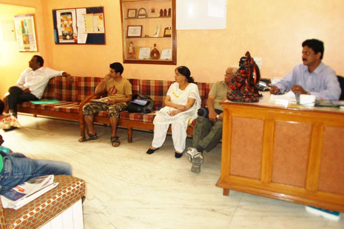 Waiting Area at Malhotra Neuro Centre Sheikh Sarai Delhi