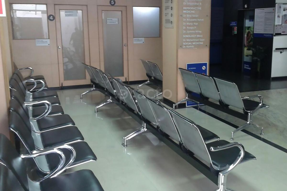 Waiting Area at Ankur Hospital (Manipal Fertility) Rajajinagar Bangalore