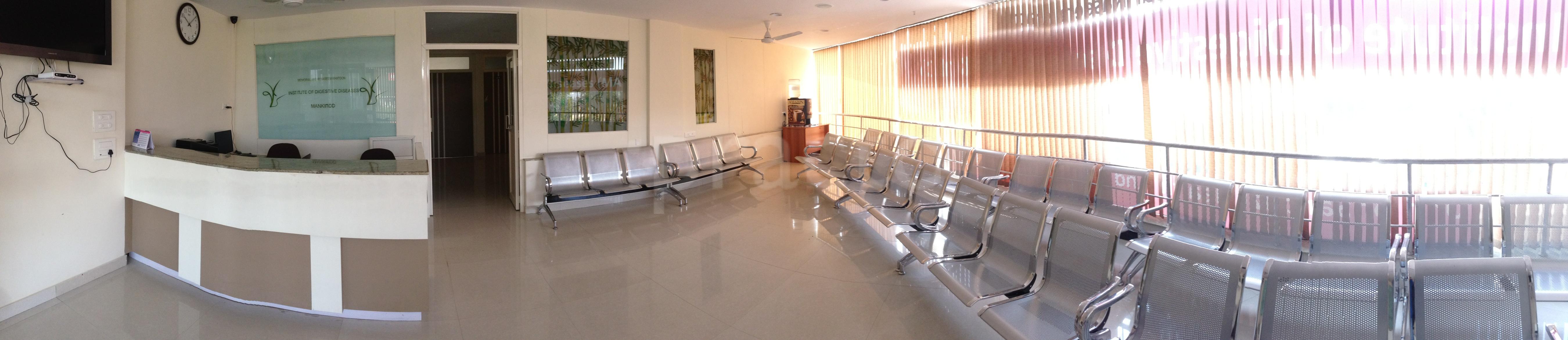 Reception at MANKINDD - The Gastro, Liver & Pancreas Centre Himayat Nagar Hyderabad
