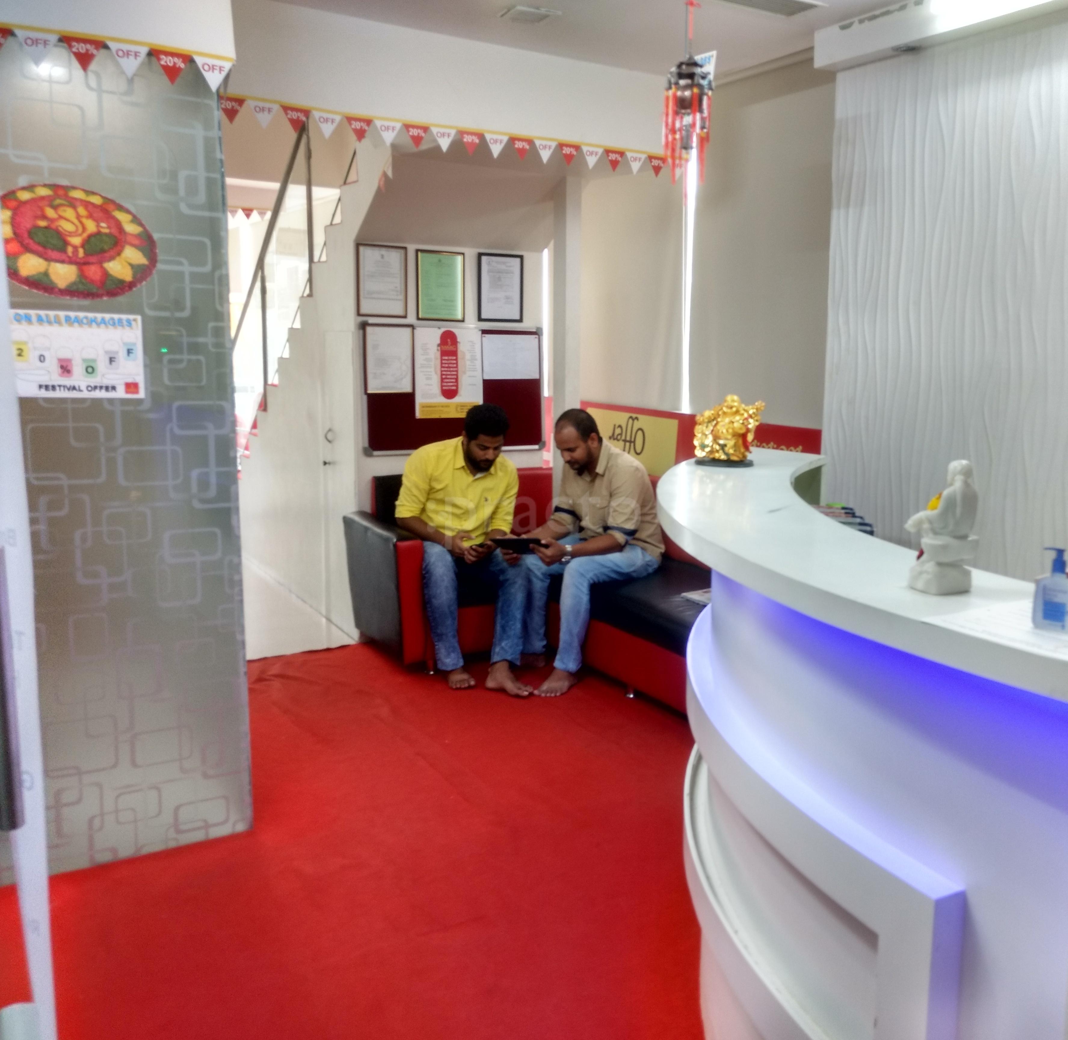 Reception at Mantras Advanced Aesthetic Clini Care Jayanagar 3 Block Bangalore