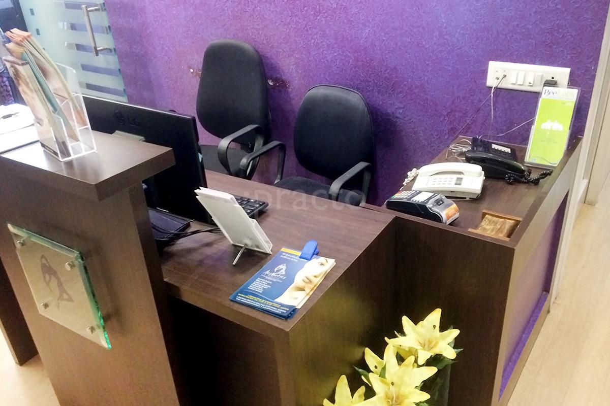Reception at Marathe Dental Clinic Baner Road Pune