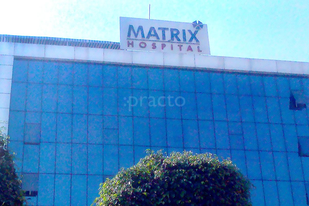 Entrance at Matrix Hospital Ramanthapur Hyderabad