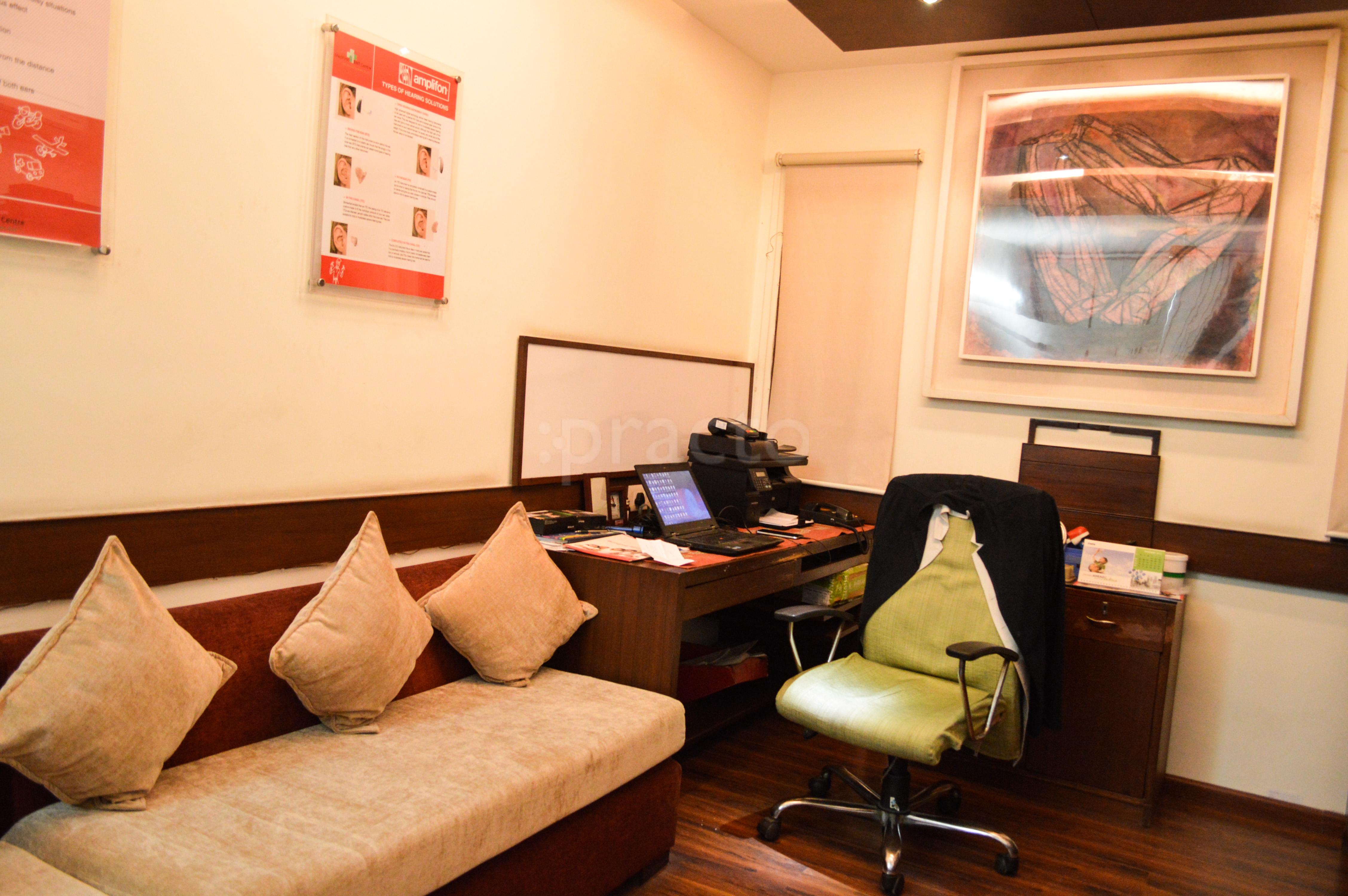 Waiting Area at Med First ENT Center Vasant Vihar Delhi