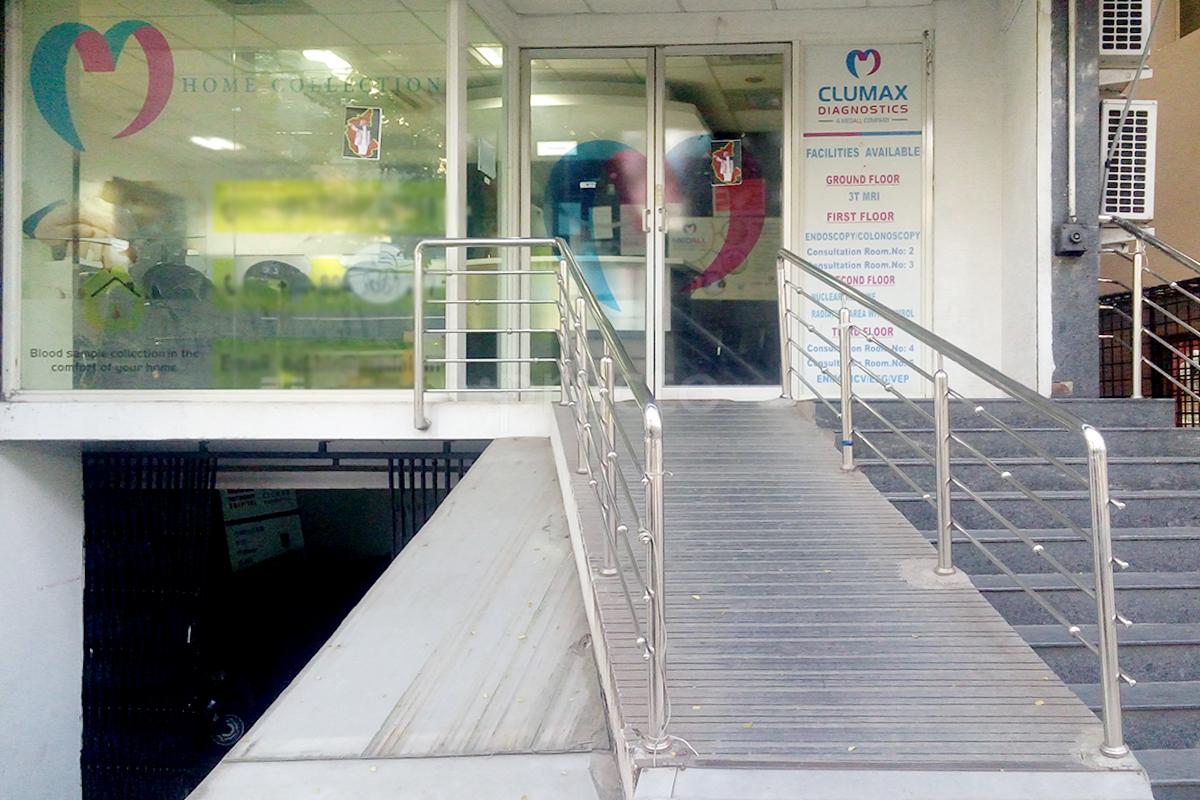 Entrance at Medall Clumax Diagnostics Jayanagar 3 Block Bangalore
