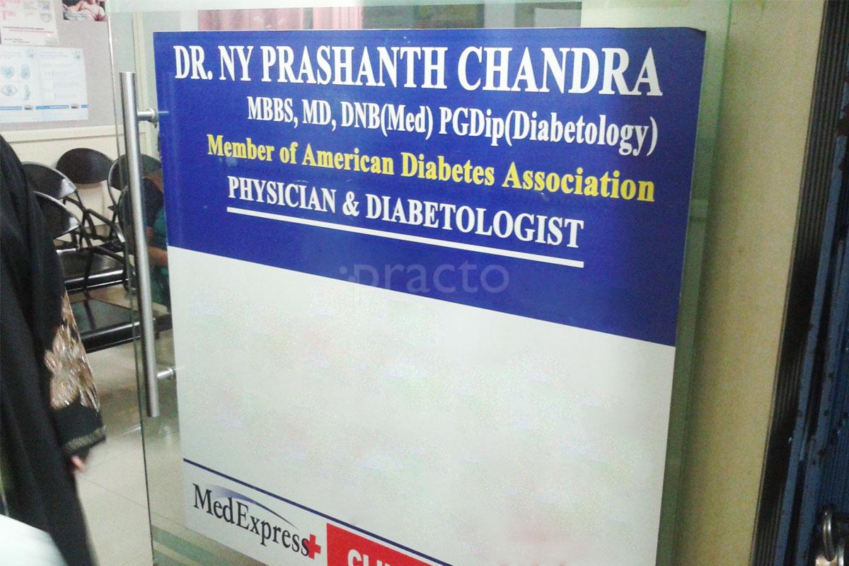 Entrance at MedExpress Clinic Srinagar Colony Hyderabad